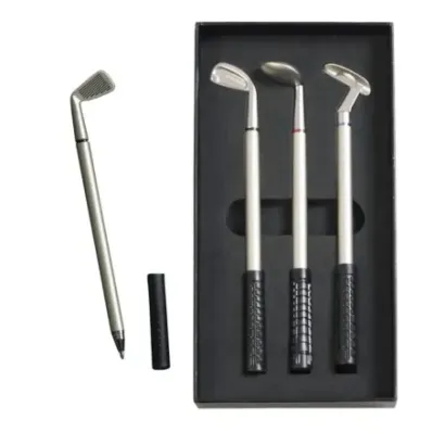Crayons en forme de clubs de golf
