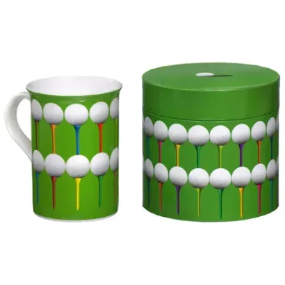 Sportiques Tasse Balle Sur Tee Golf Plus