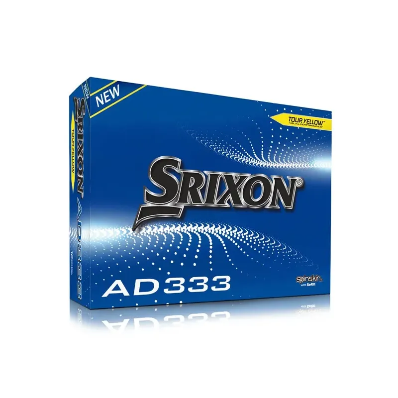 Srixon Balles AD333 Jaune 2ème génération Golf Plus