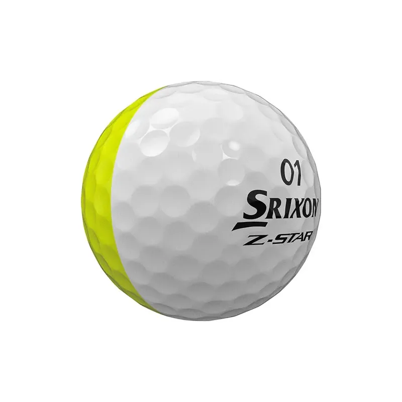 Srixon Balles Z-Star Divide Blanc/Jaune Golf Plus Srixon Balles Z-Star Divide Blanc/Jaune Golf Plus