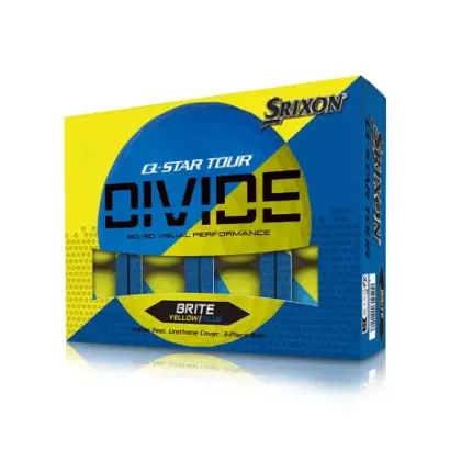 SRIXON - BALLES Q-STAR TOUR DIVIDE JAUNE/BLEU