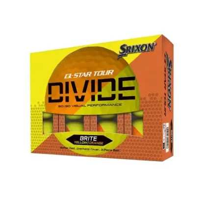SRIXON - BALLES Q-STAR TOUR DIVIDE JAUNE/ORANGE