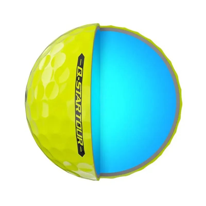SRIXON - BALLES Q-STAR TOUR JAUNE INTERIEUR