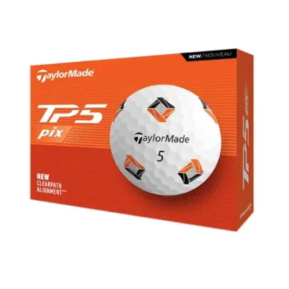 TAYLORMADE - BALLES DE GOLF TP5 PIX 3.0 BLANC