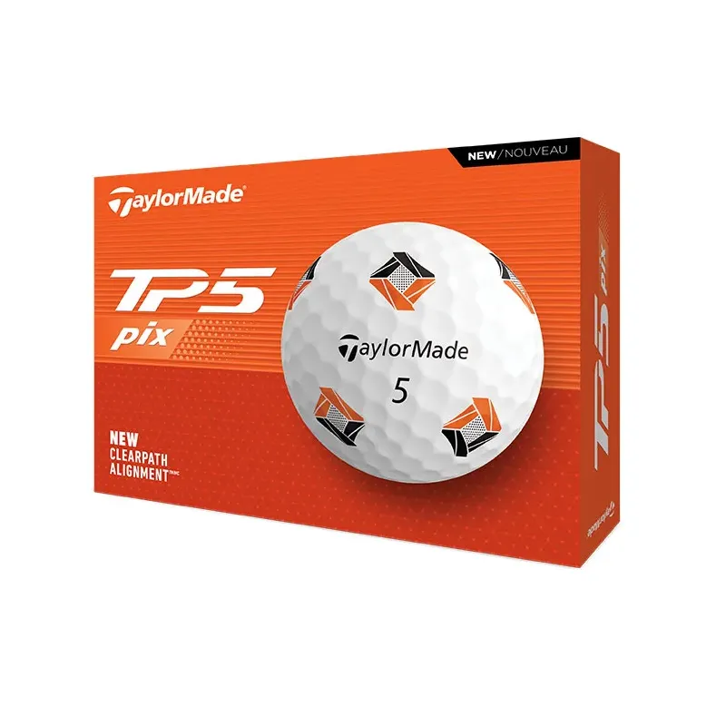 TAYLORMADE - BALLES DE GOLF TP5 PIX 3.0 BLANC