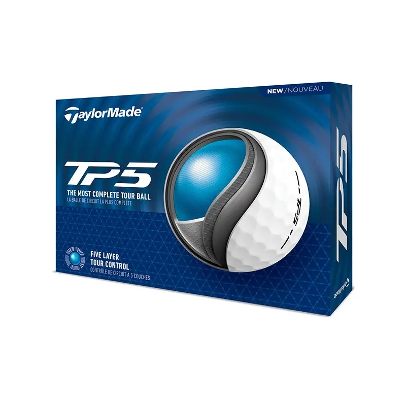 TAYLORMADE - BALLES DE GOLF TP5 BLANC