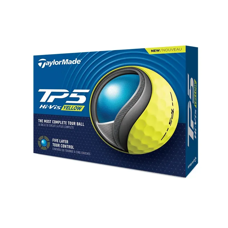 TAYLORMADE - BALLES DE GOLF TP5 JAUNE TAYLORMADE - BALLES DE GOLF TP5 JAUNE