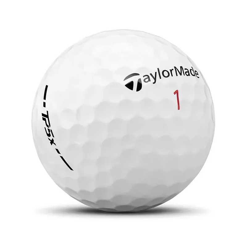 TAYLORMADE - BALLES DE GOLF TP5X BLANC LOGO TAYLORMADE - BALLES DE GOLF TP5X BLANC LOGO