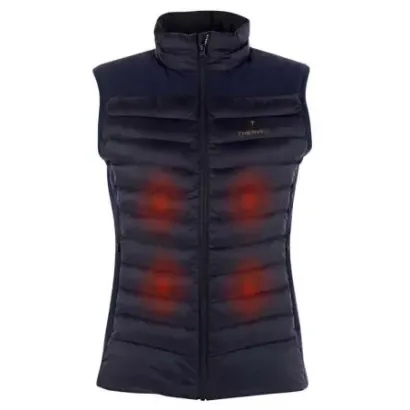 Therm IC Veste Chauffante Femme Bleu Marine Golf Plus
