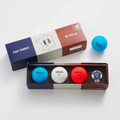 VOLVIK - COFFRET FRANCE 3 BALLES VIVID