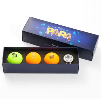 Volvik - Coffret Balles Vivid Fête Des Pères Orange - Golf Plus