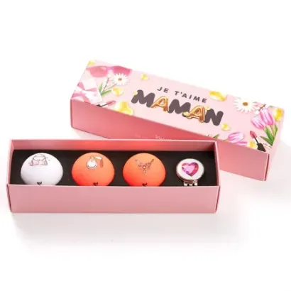 Volvik - Coffret Balles Vivid Fête Des Mères Rose - Golf Plus