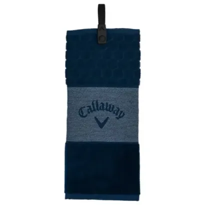 Callaway Serviette Tri-Fold Bleu Marine Golf Plus