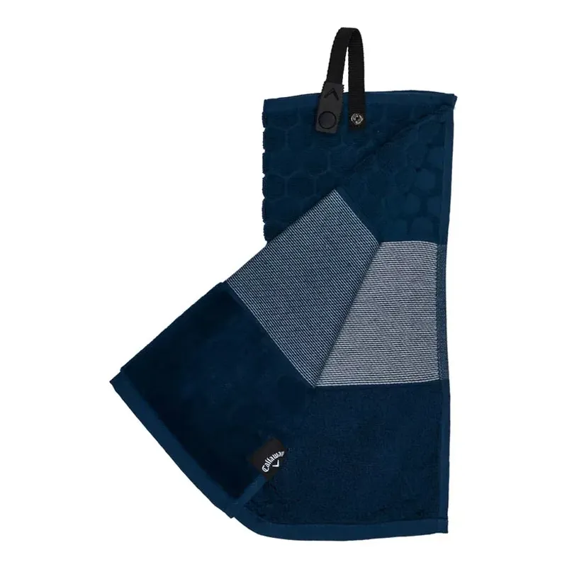 Callaway Serviette Tri-Fold Bleu Marine Golf Plus Callaway Serviette Tri-Fold Bleu Marine Golf Plus