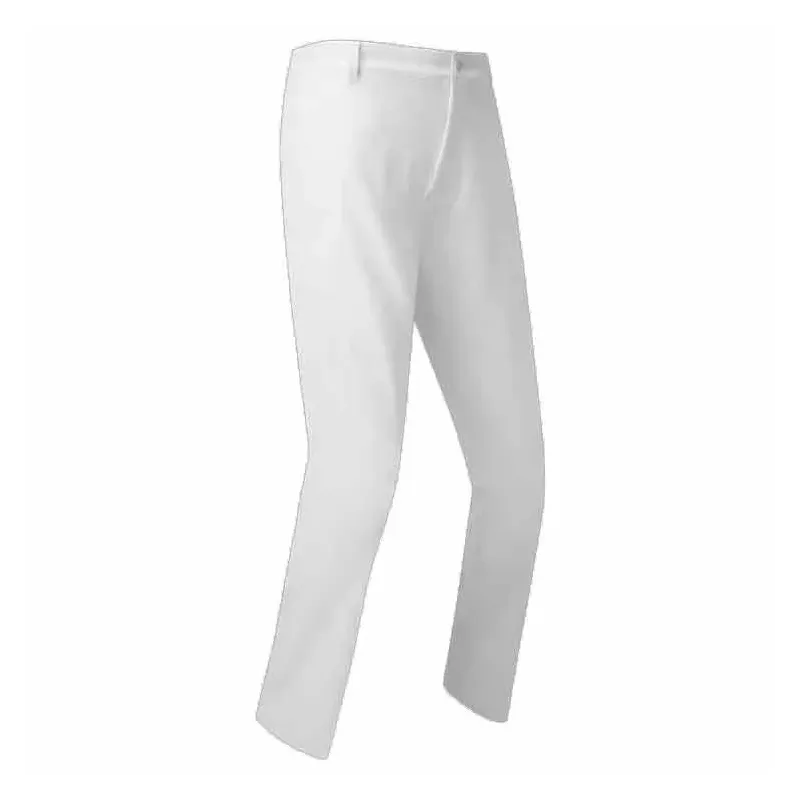 Footjoy - Pantalon Performance Tapered Fit Blanc Homme De Face - Golf Plus Footjoy - Pantalon Performance Tapered Fit Blanc Homme De Face - Golf Plus