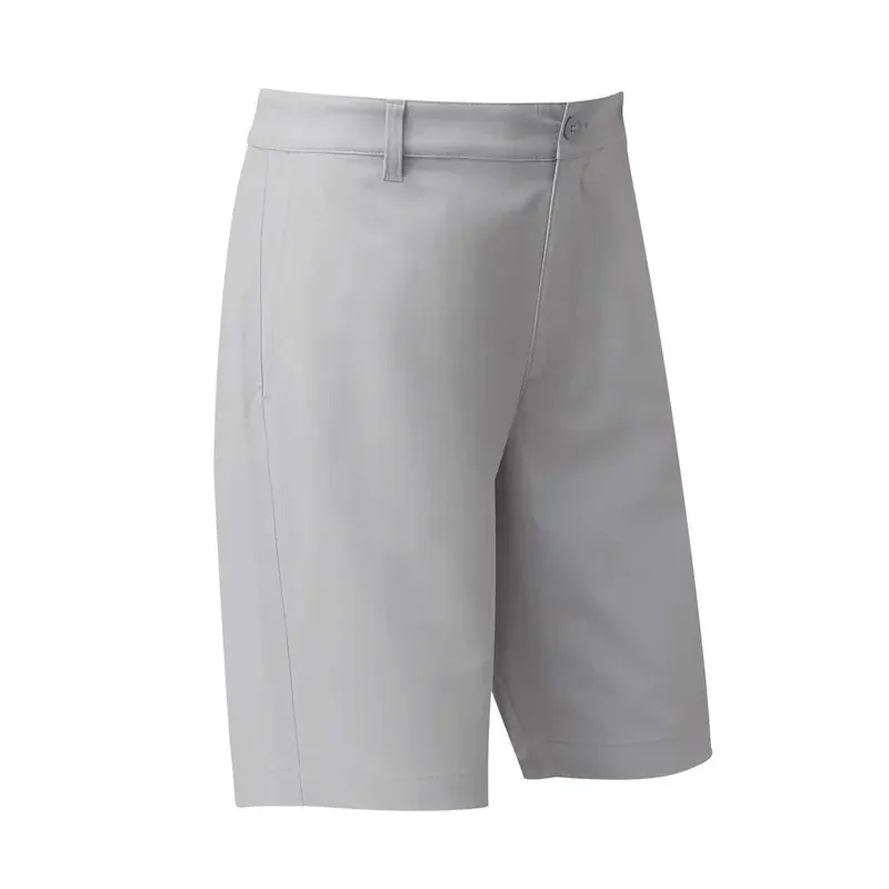 Footjoy - Bermuda Par Léger Uni Gris - Golf Plus Footjoy - Bermuda Par Léger Uni Gris - Golf Plus