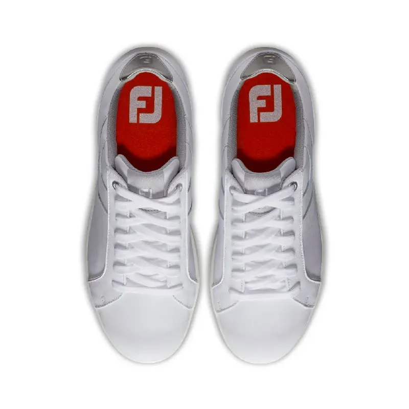 FEMME FJ LINKS blanc tige