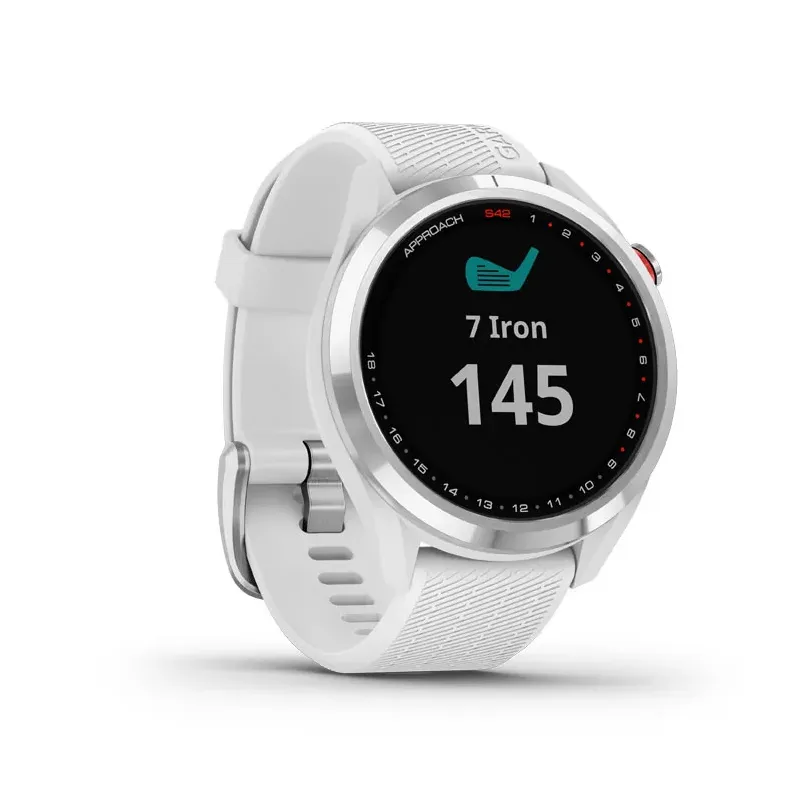 Garmin - Montre GPS Approach S42 Argent - 5 Garmin - Montre GPS Approach S42 Argent - 5