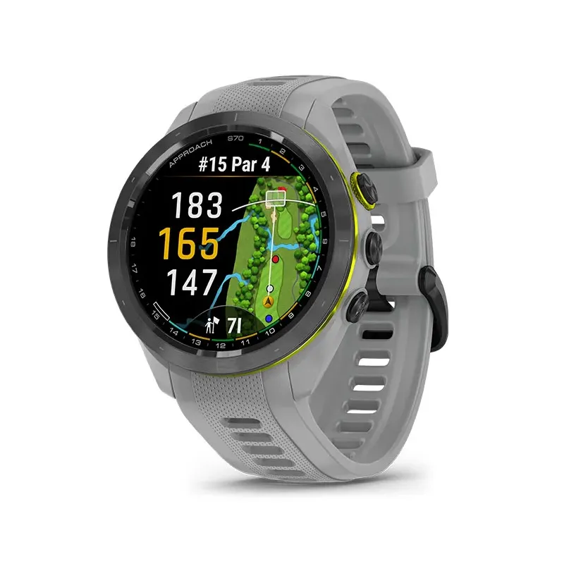 GARMIN - MONTRE GPS APPROACH S70 GRIS GARMIN - MONTRE GPS APPROACH S70 GRIS