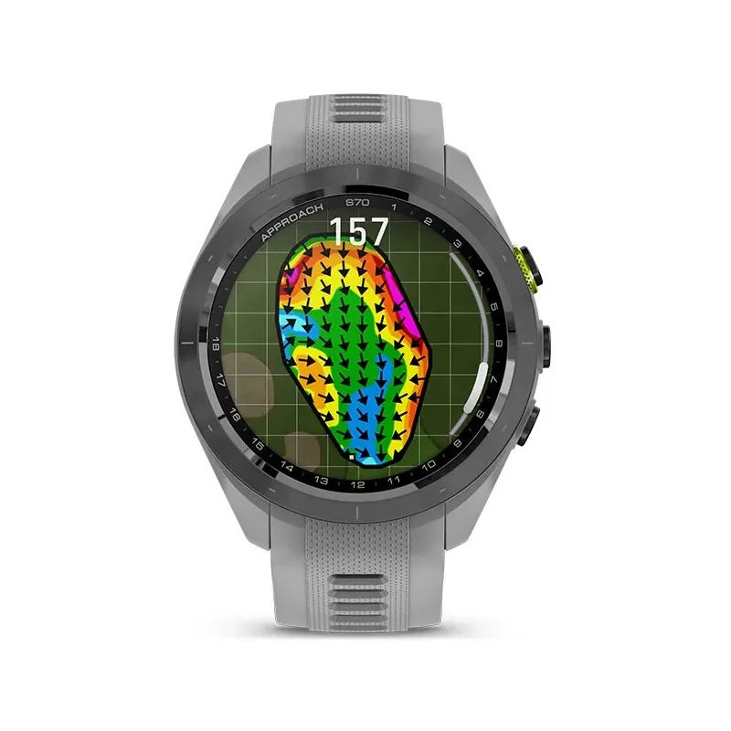 GARMIN - MONTRE GPS APPROACH S70 GRIS FACE GARMIN - MONTRE GPS APPROACH S70 GRIS FACE