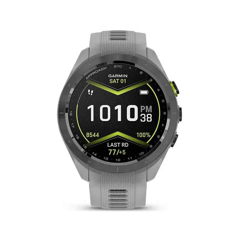 GARMIN - MONTRE GPS APPROACH S70 GRIS FACE 1 GARMIN - MONTRE GPS APPROACH S70 GRIS FACE 1