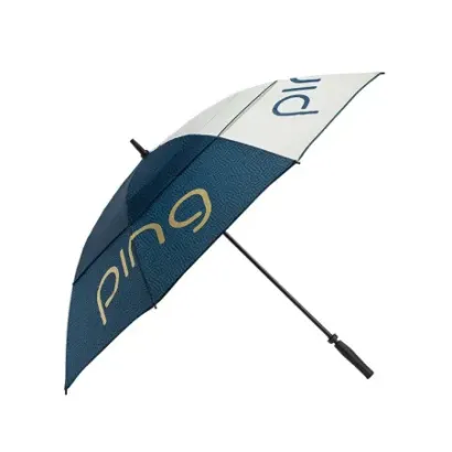 Ping Parapluie G Le 3 Bleu Marine/Or Golf Plus