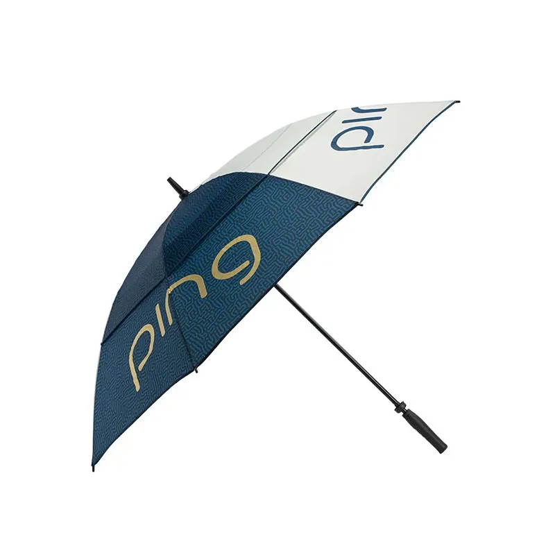 Ping Parapluie G Le 3 Bleu Marine/Or Golf Plus