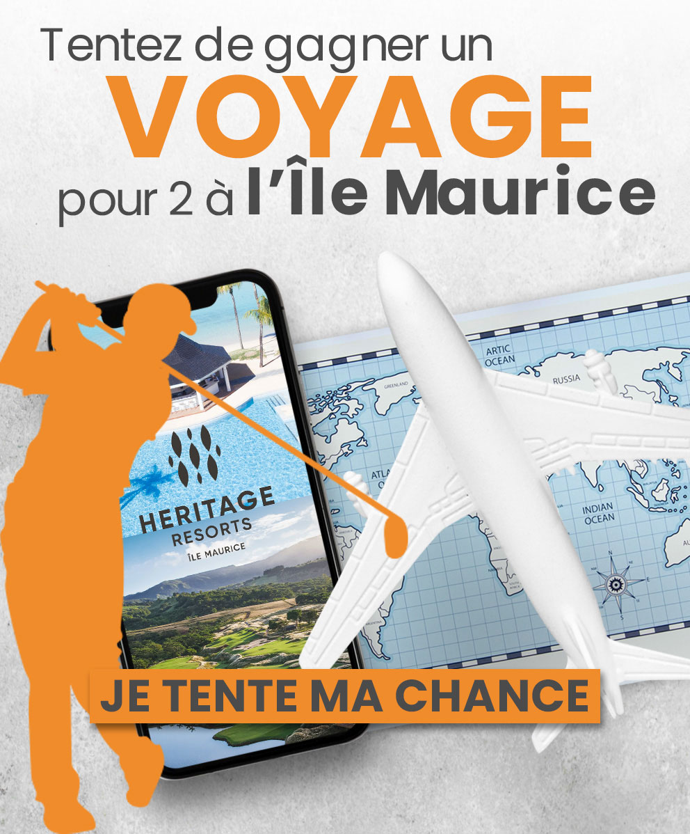 Jeu-concours Golf Plus x Heritage Le Telfair