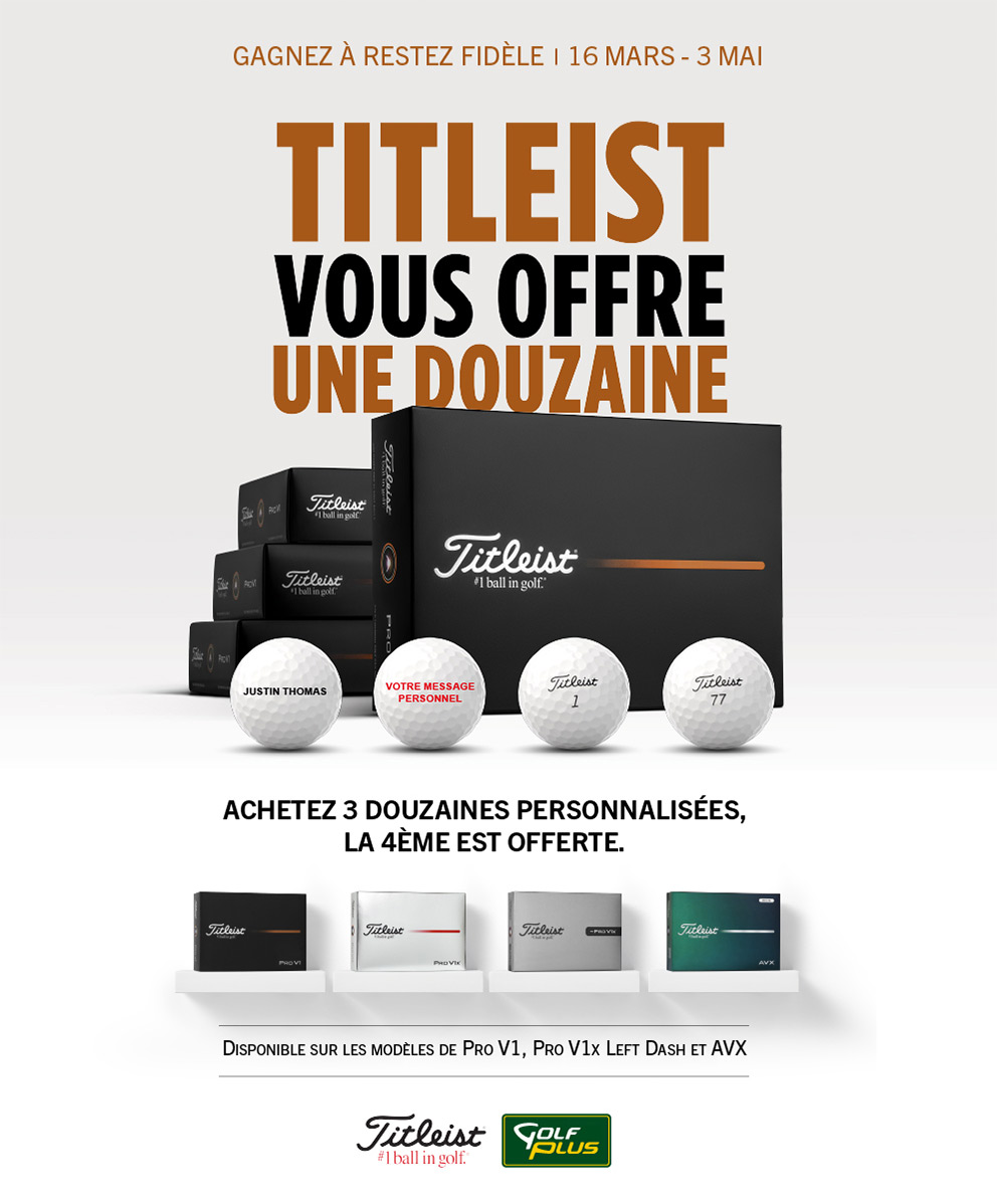 TitleistBallesPersonnalisées
