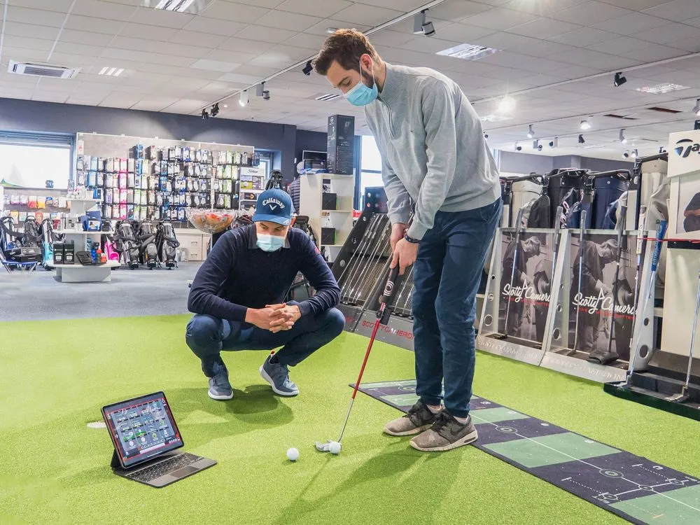 Fitting à Golf Plus - Antoine Scwartz