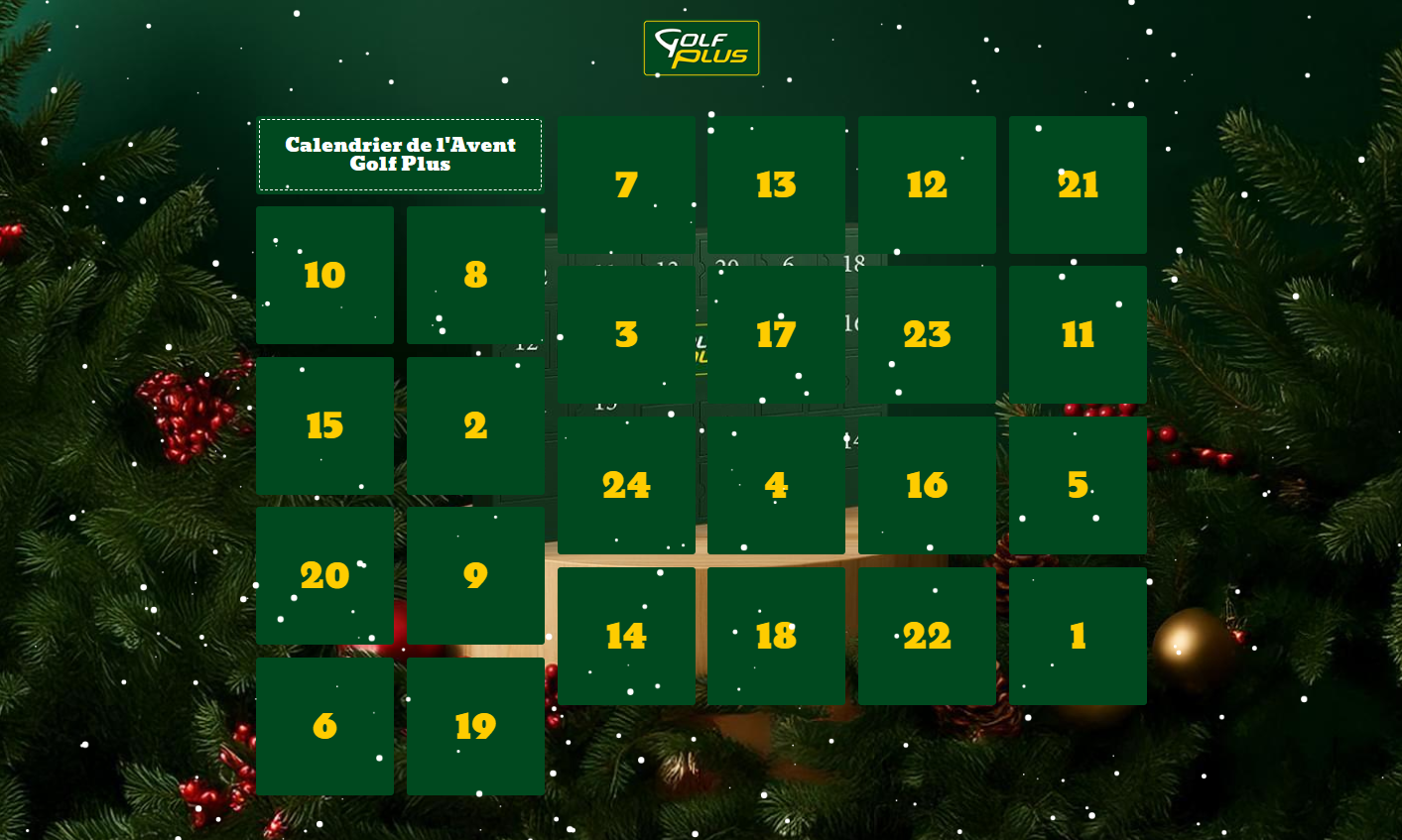 Calendrier de l'avent